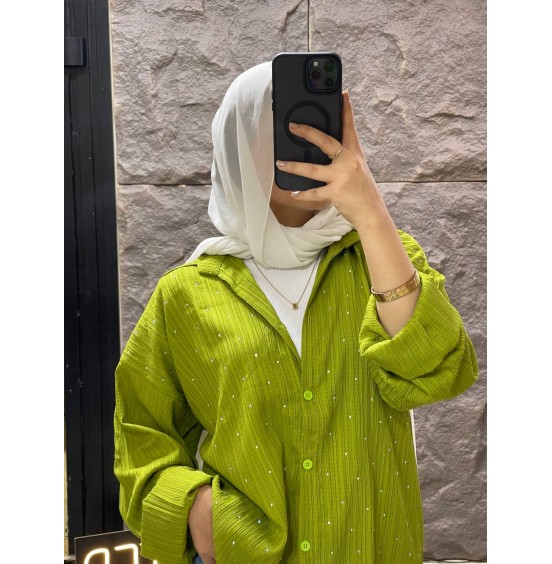 بلوزة ستراس هاند ميد 